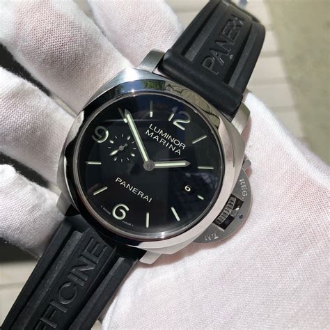 panerai 312 rubber strap|Panerai luminor marina for sale.